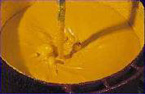Mezcla de pintura.